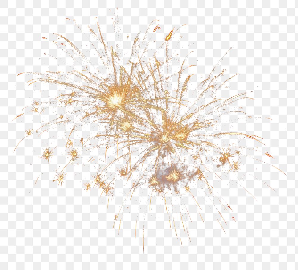 PNG  Firework falling fireworks outdoors night. AI generated Image by rawpixel.