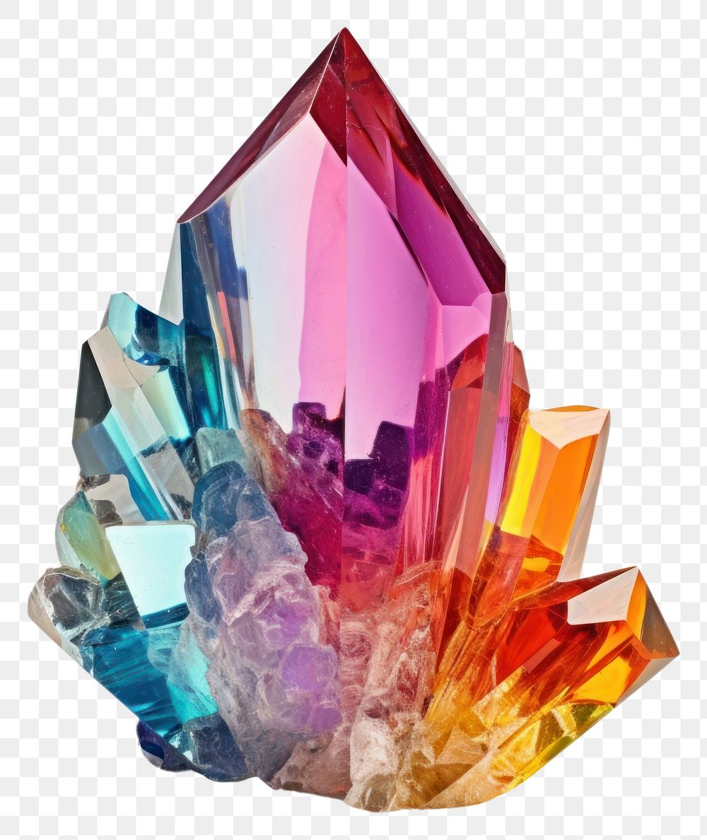 PNG  Colored crystal gemstone mineral jewelry
