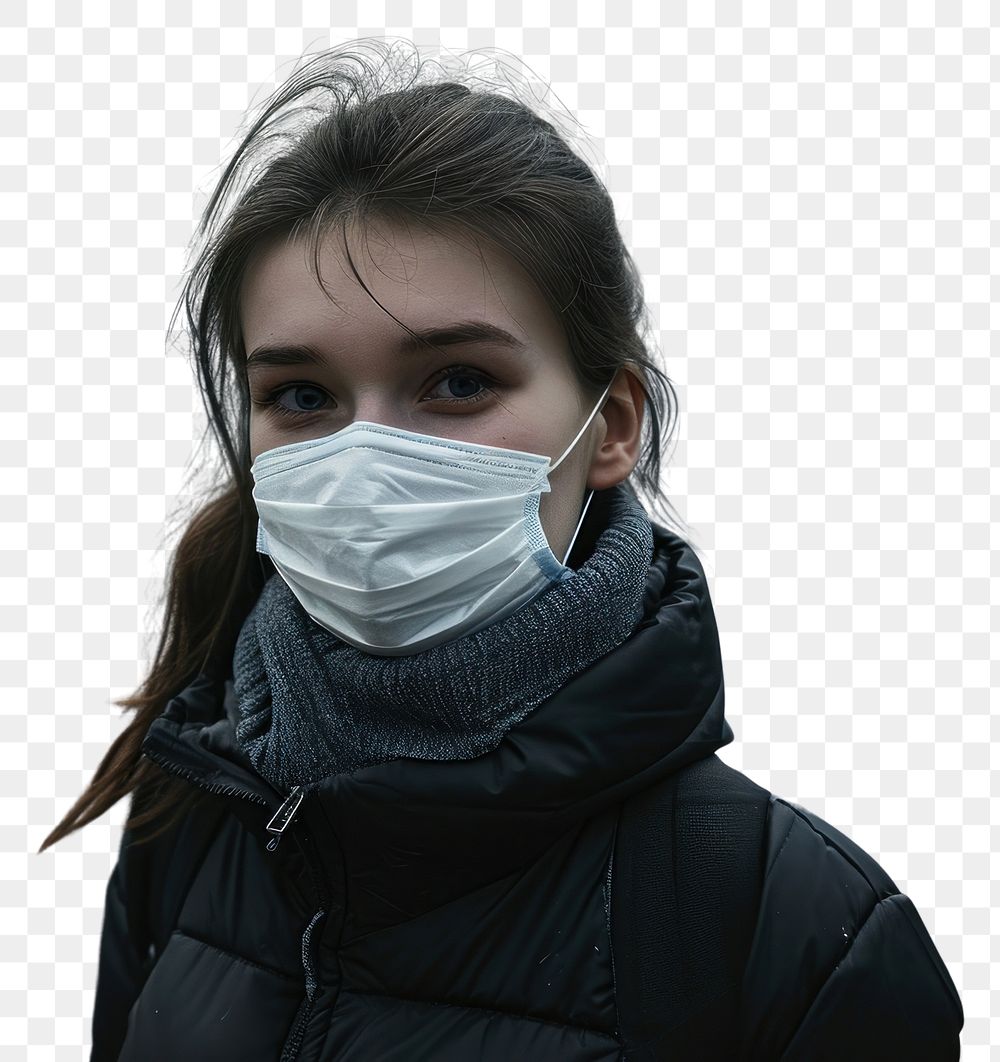 PNG  Pollution photography outdoors adult. AI generated Image by rawpixel.