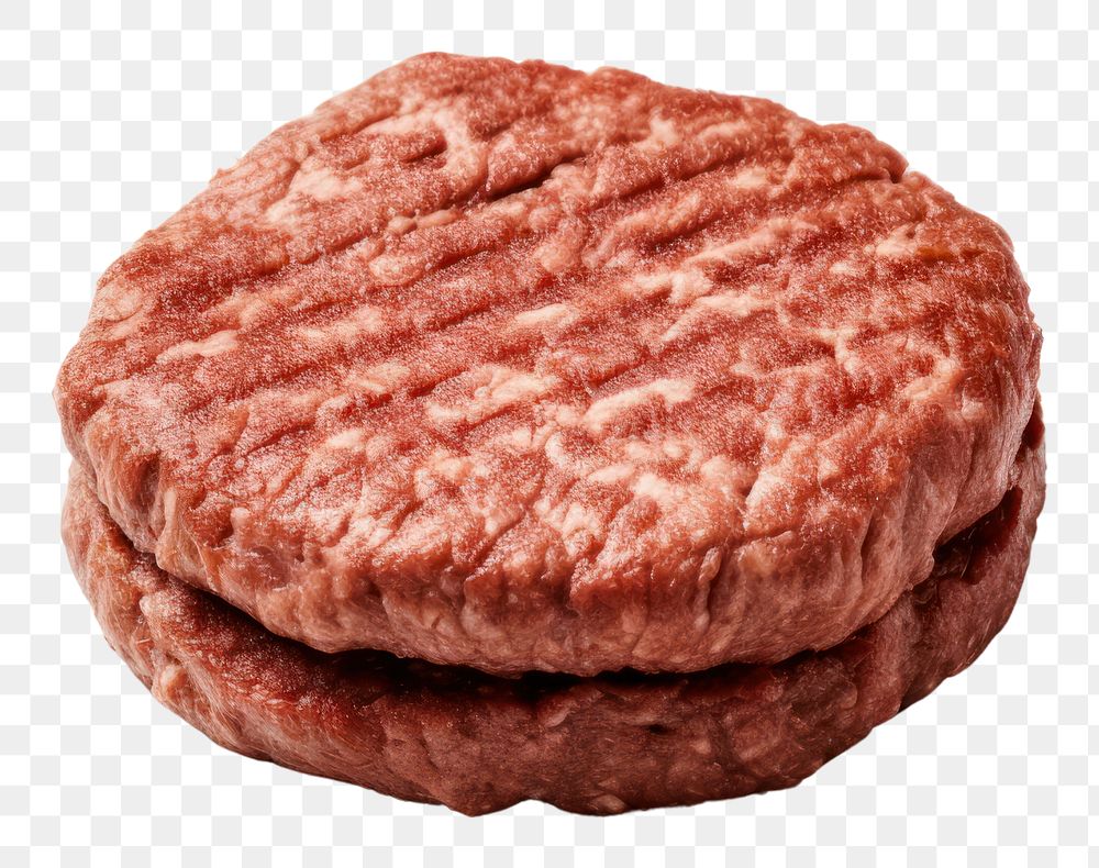 PNG Grilled hamburger meat steak beef food. AI generated Image by rawpixel.