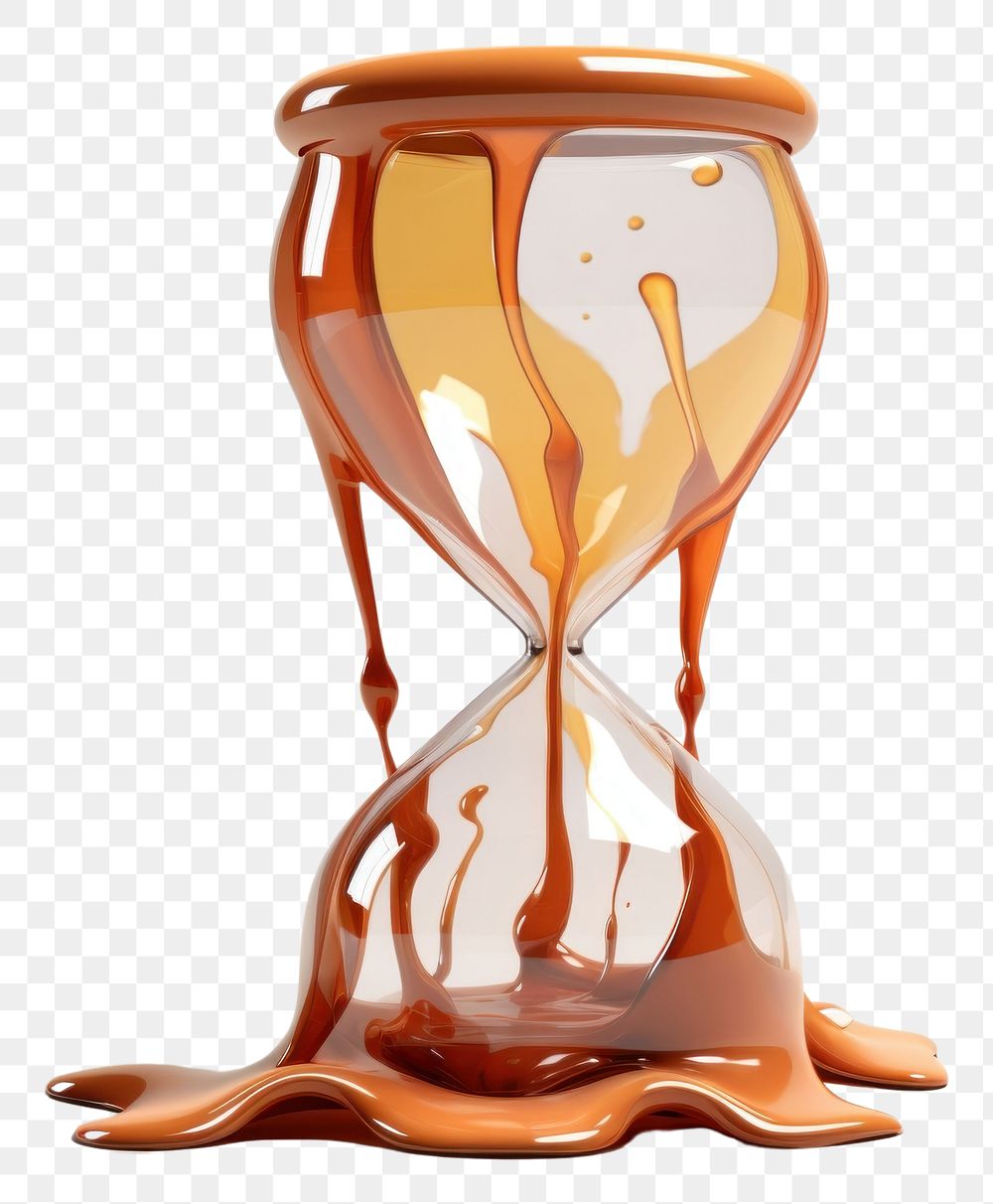 PNG Hourglass timer clock vase.