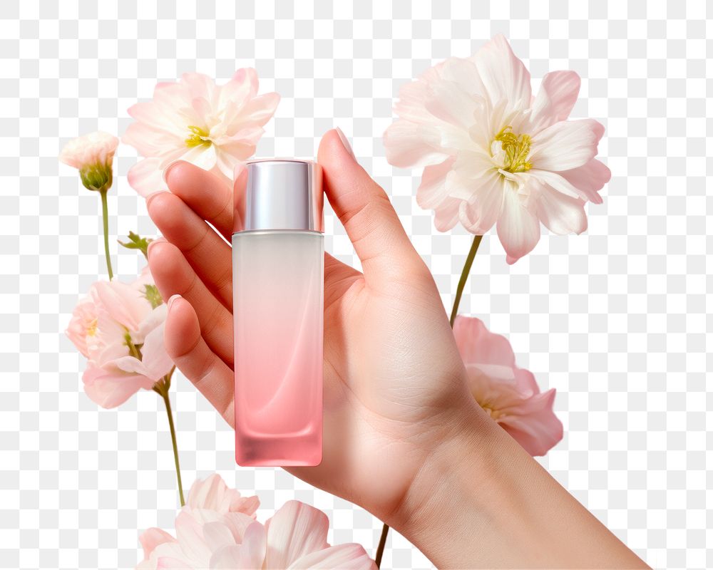 PNG Perfume bottle, transparent background