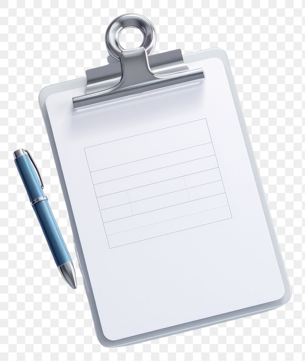 PNG Checklist concept paper text pen.