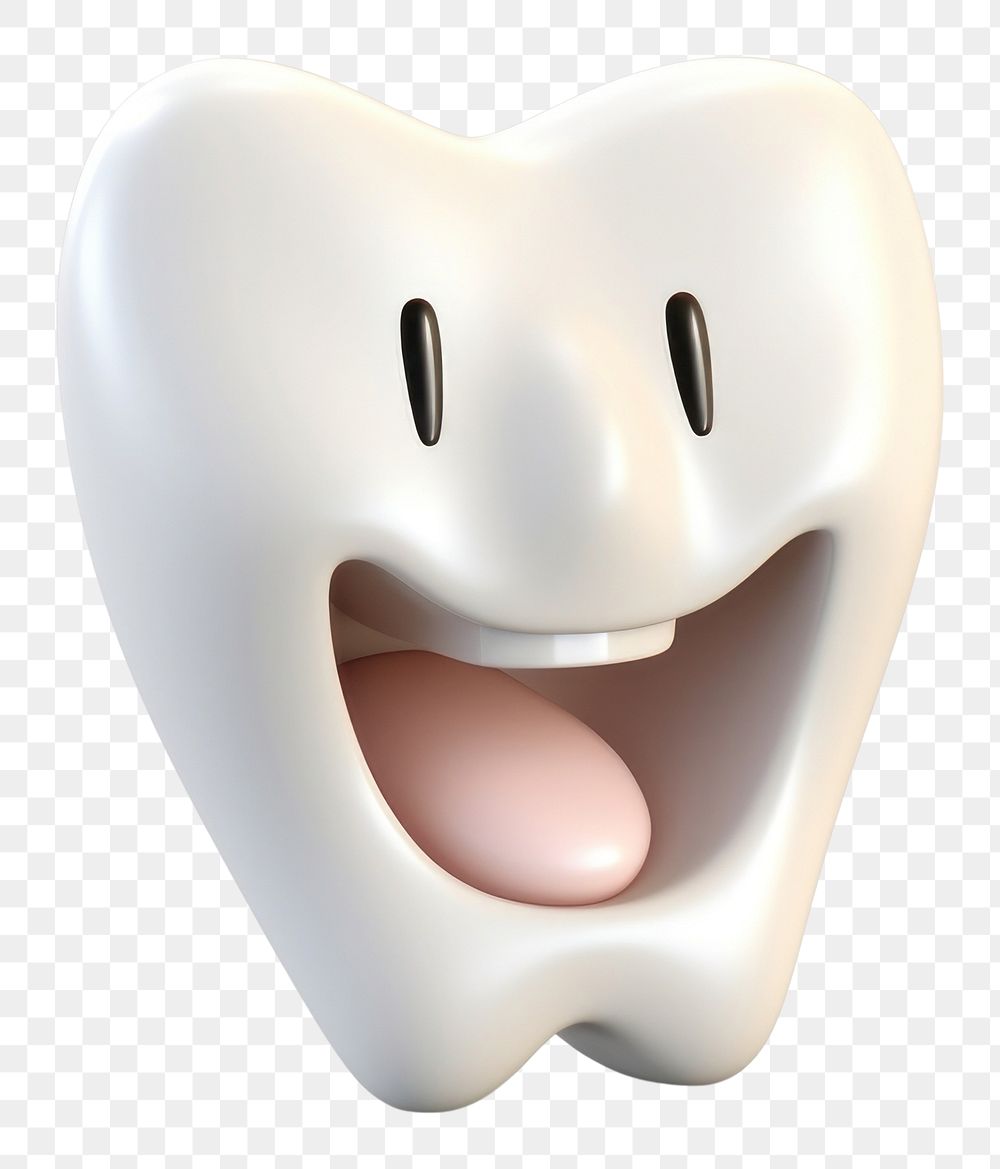PNG Tooth emoiji white white background electronics.