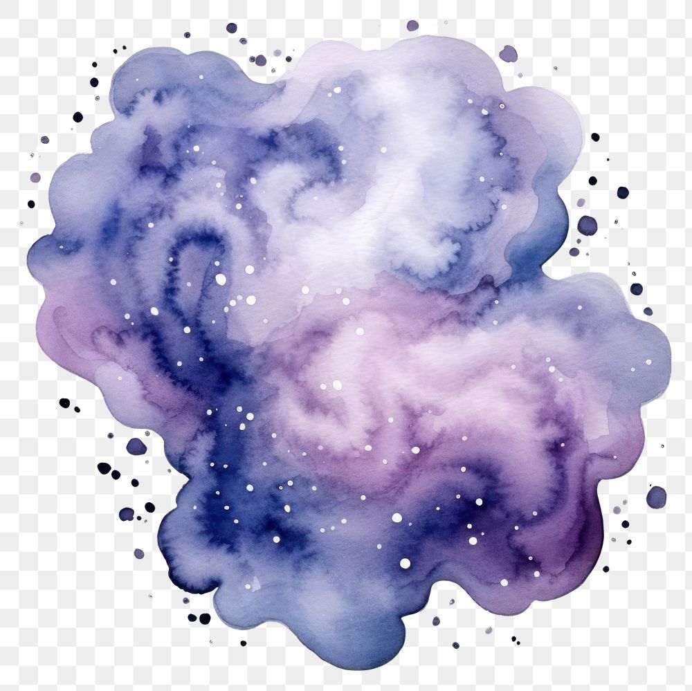 PNG Coat in Watercolor style star white background creativity.