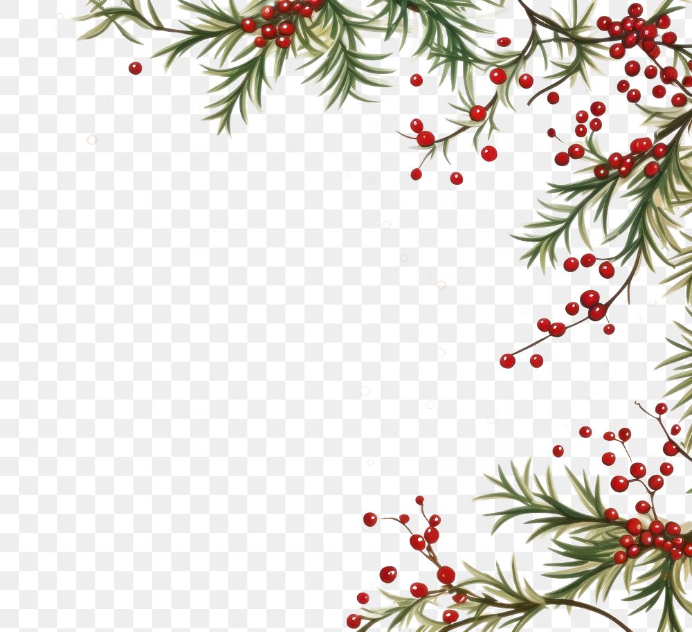PNG Christmas theme border backgrounds pattern white background. AI generated Image by rawpixel.