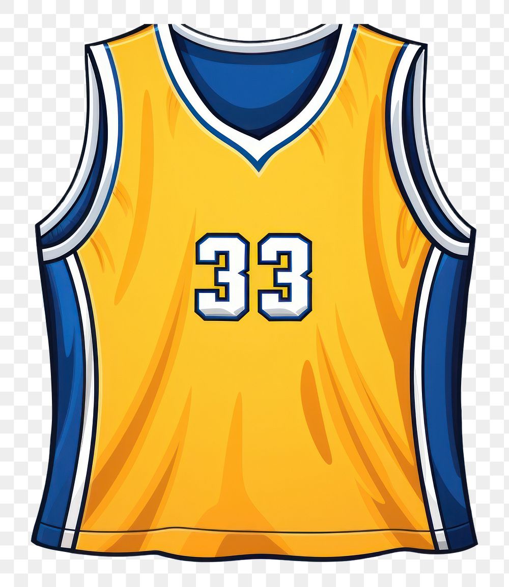 PNG Basketball jersey white background competition sportswear