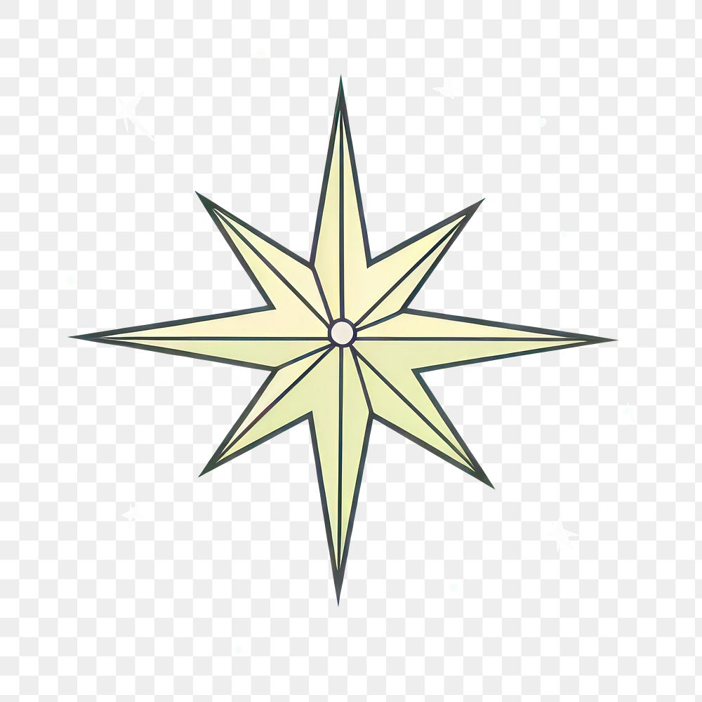 PNG Compass symbol line astronomy. AI generated Image by rawpixel.