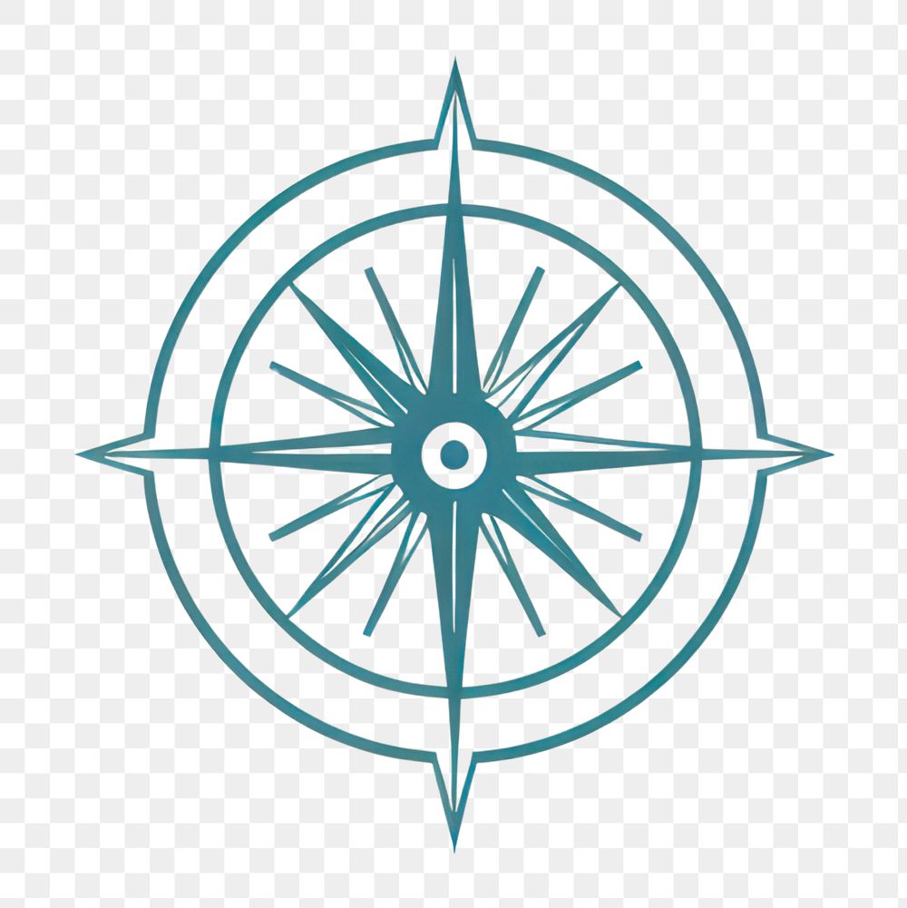 PNG Compass pattern circle symbol. AI generated Image by rawpixel.