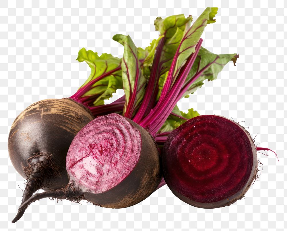 PNG  Beetroot vegetable plant beet food. AI generated Image by rawpixel.