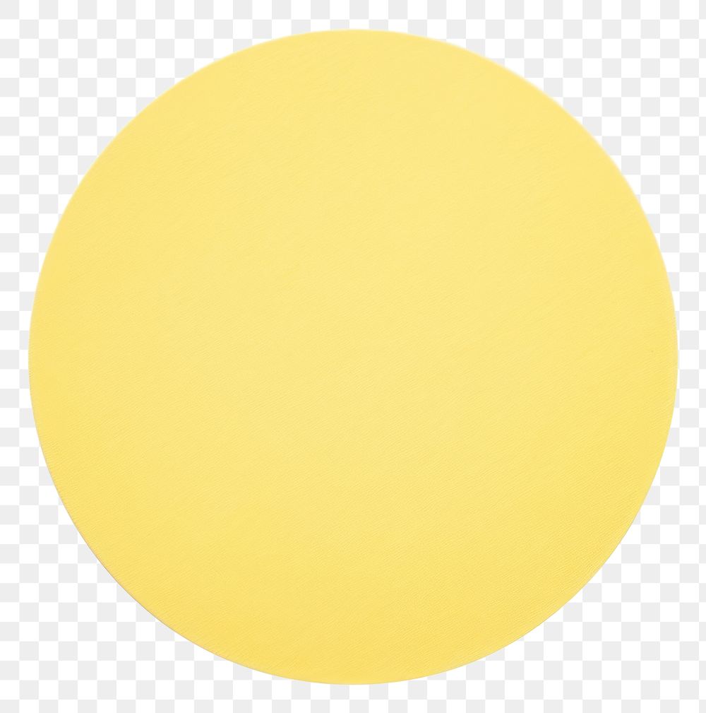 PNG Reminder Yellow Note Circled circle yellow egg. AI generated Image by rawpixel.
