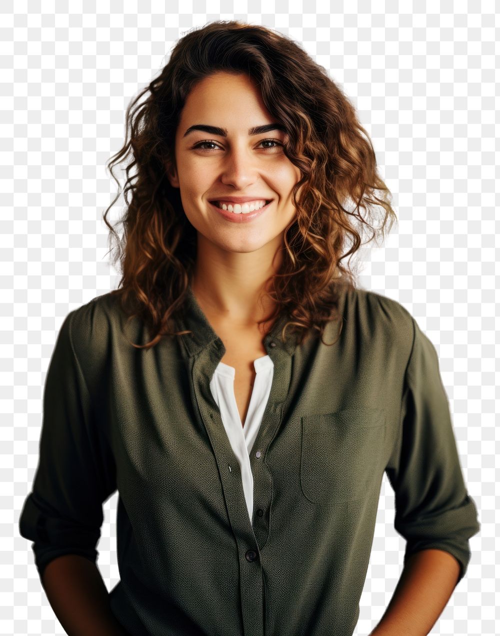 PNG Happy woman smiling portrait standing adult