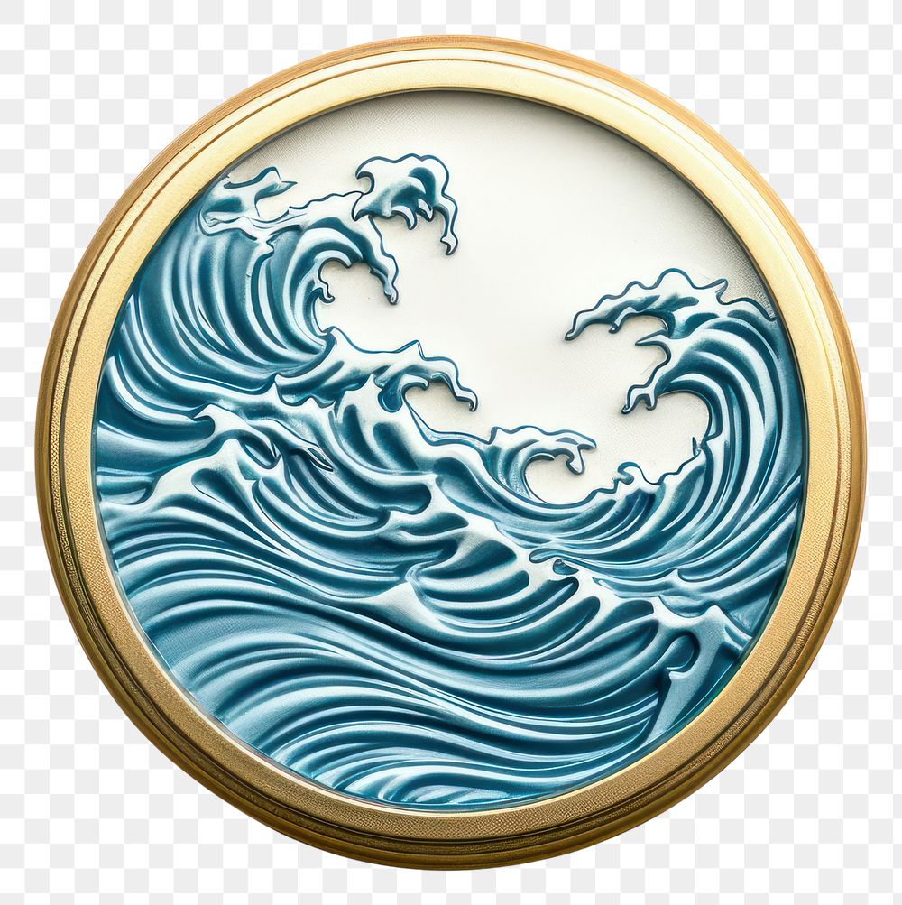 PNG  Jewelry pattern locket wave. AI generated Image by rawpixel.