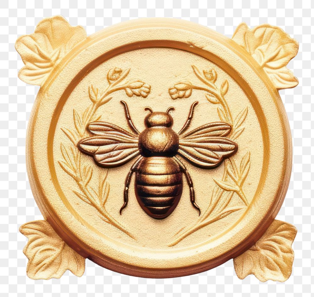 PNG  Bee locket insect animal. AI generated Image by rawpixel.