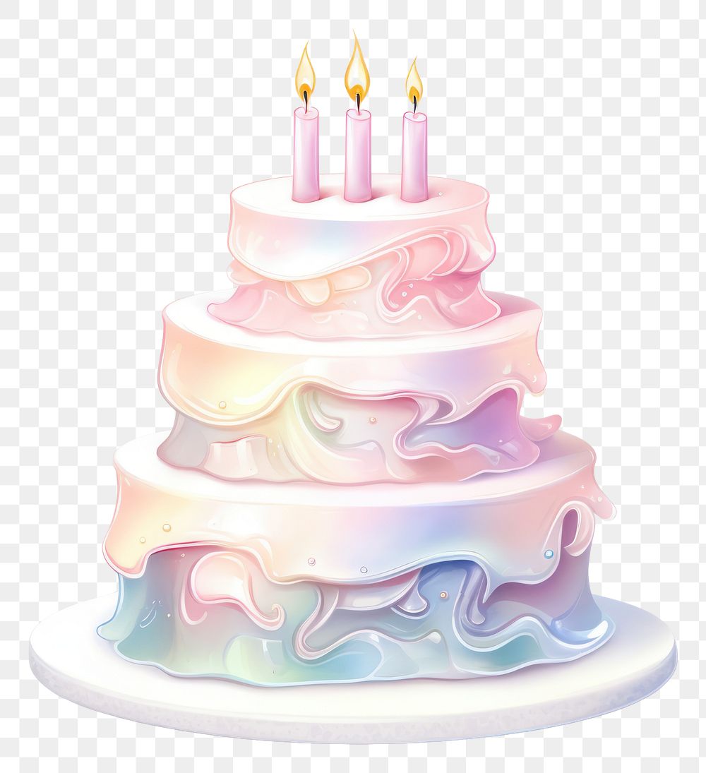 PNG A birthday cake dessert food anniversary.