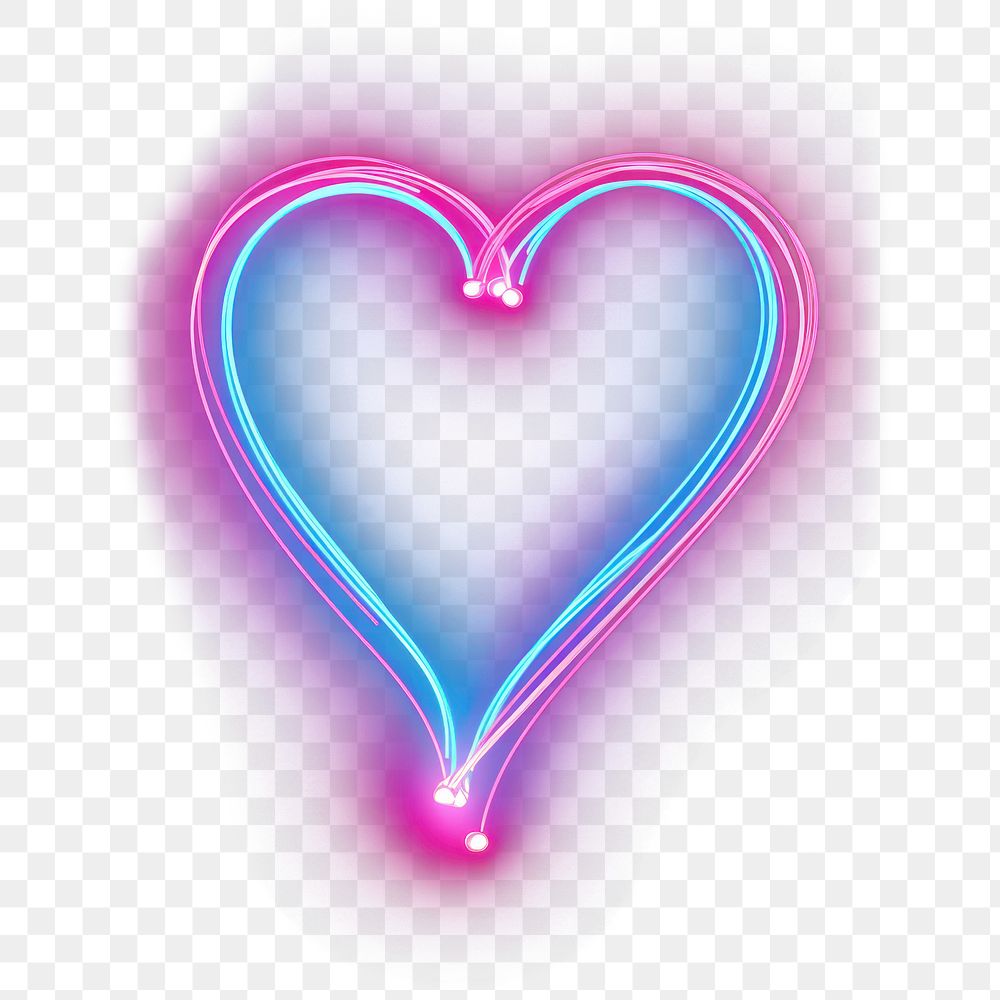 PNG Love wallpaper neon glowing light. AI generated Image by rawpixel.
