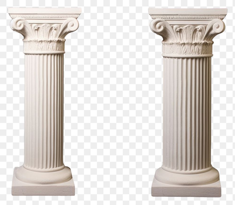 PNG Greek Ionic column architecture colonnade sculpture.