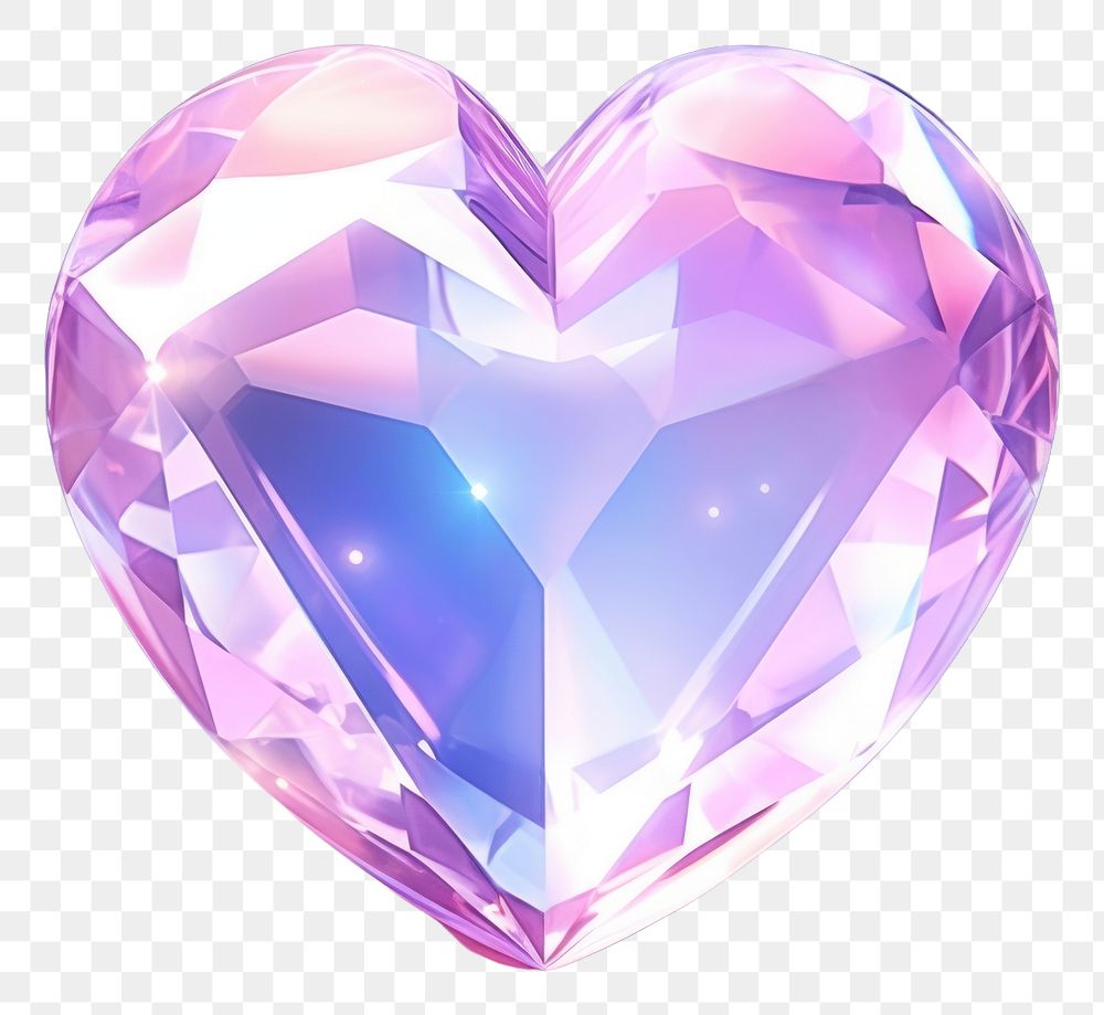 PNG  Heart gemstone jewelry diamond.