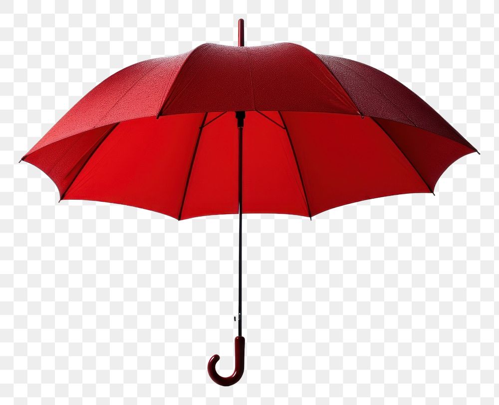 PNG Red umbrella red white background protection.