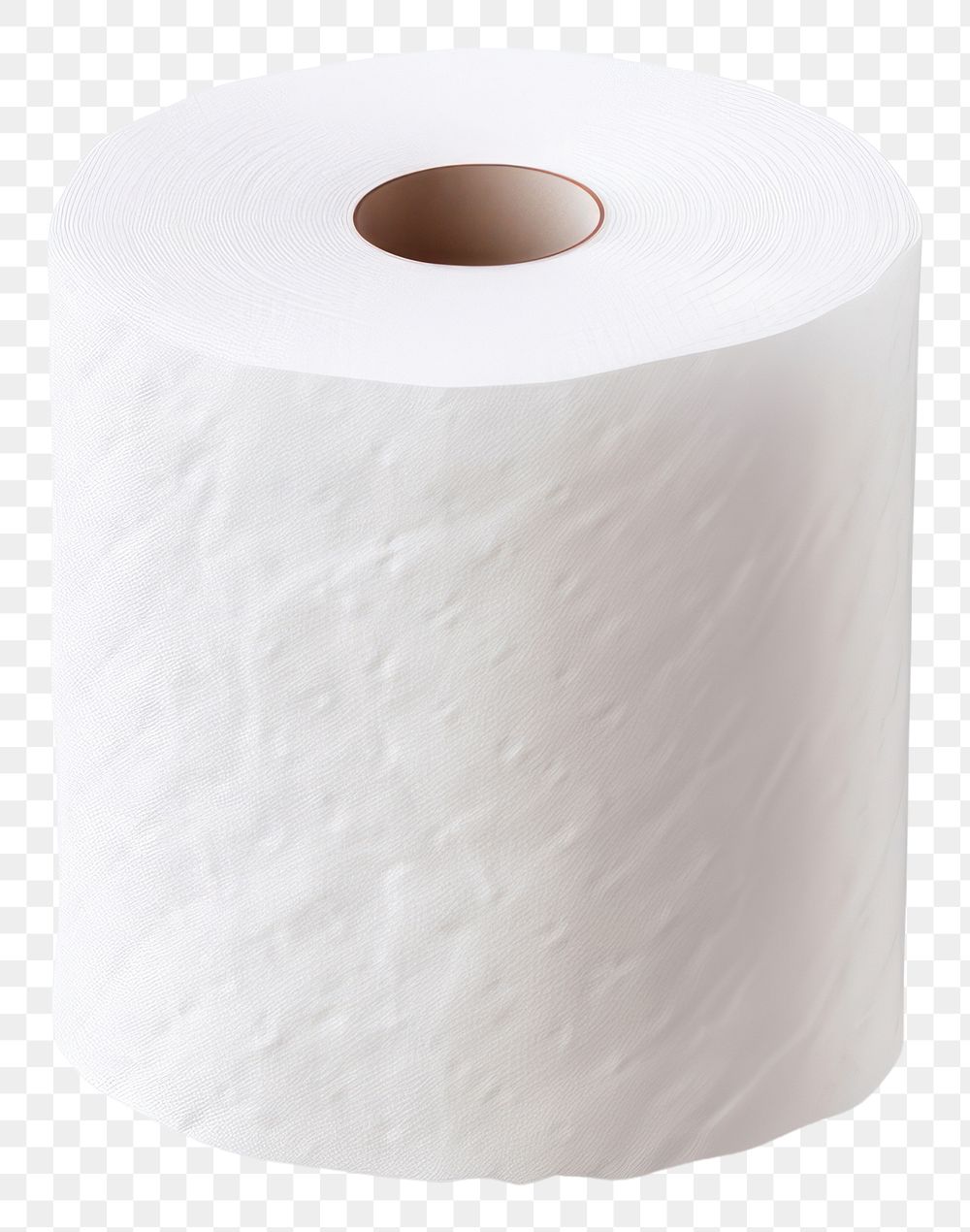 PNG  Toilet paper cylinder textured lighting. AI generated Image by rawpixel.