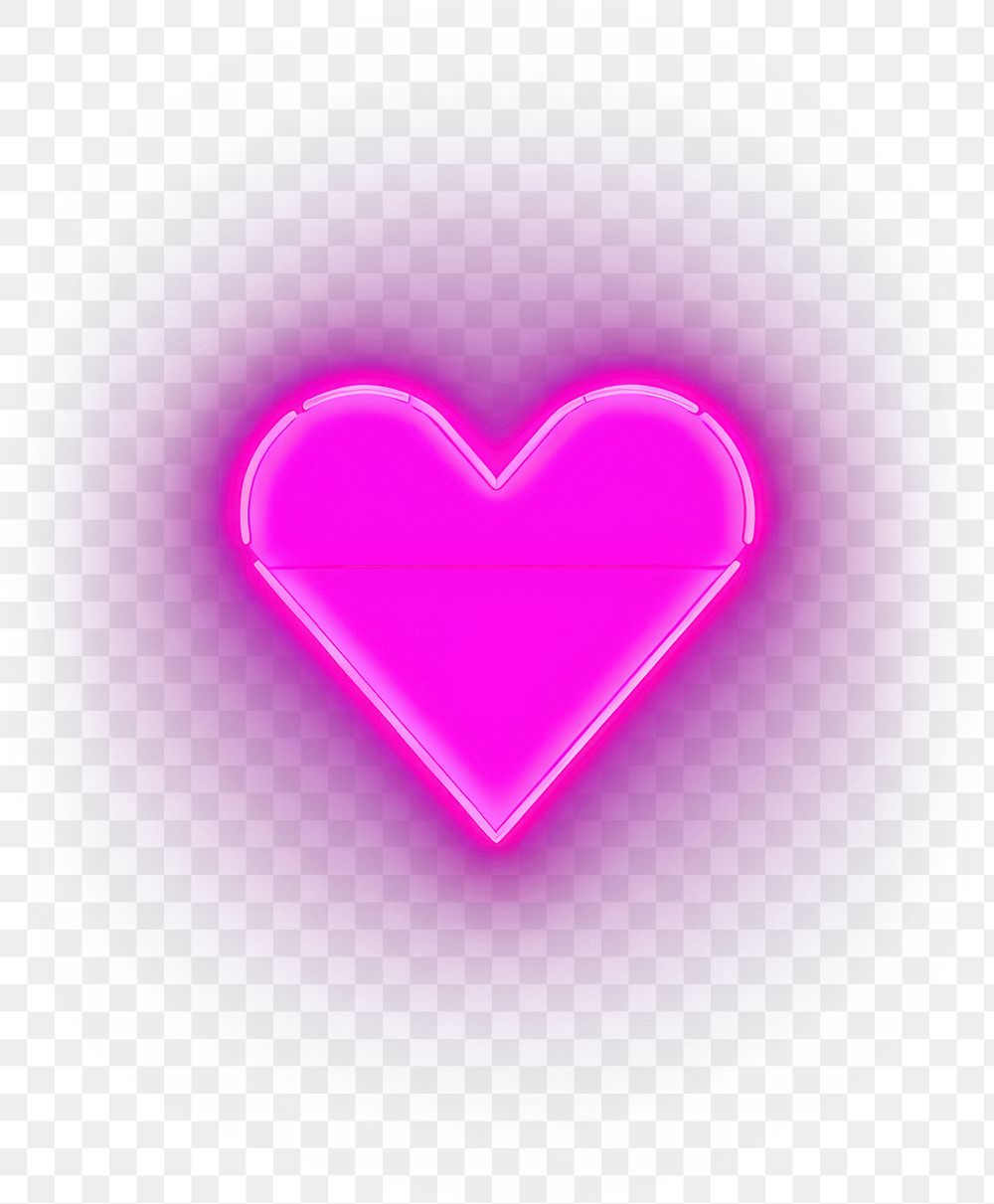 PNG Envelpope with heart wallapaper light neon purple. AI generated Image by rawpixel.