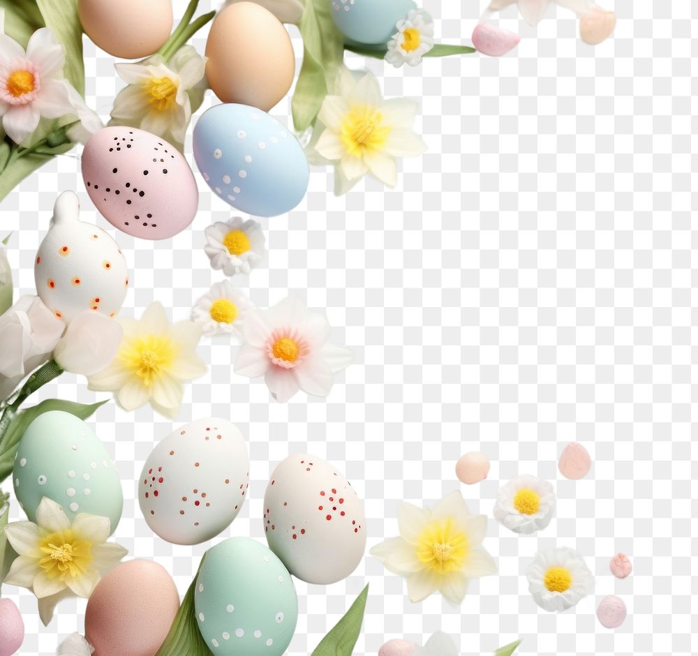 PNG Egg backgrounds flower easter.