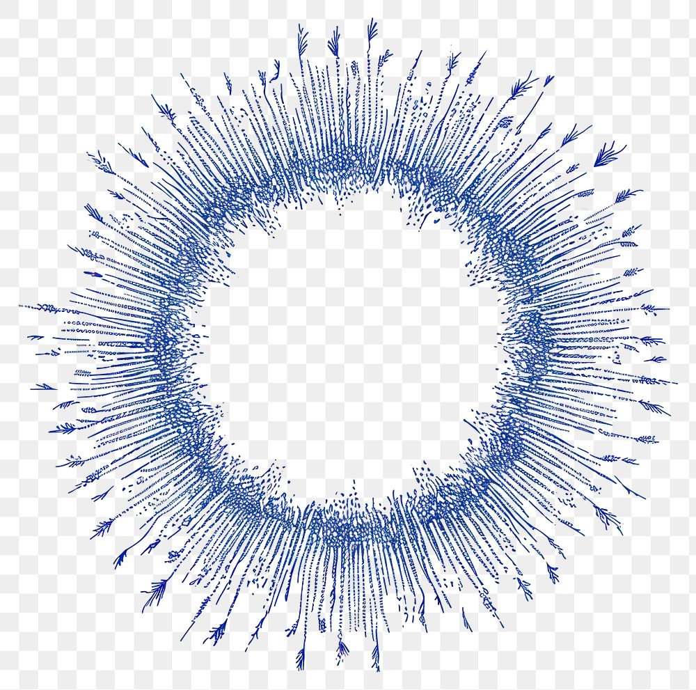 PNG  Circle frame of firework backgrounds drawing sketch