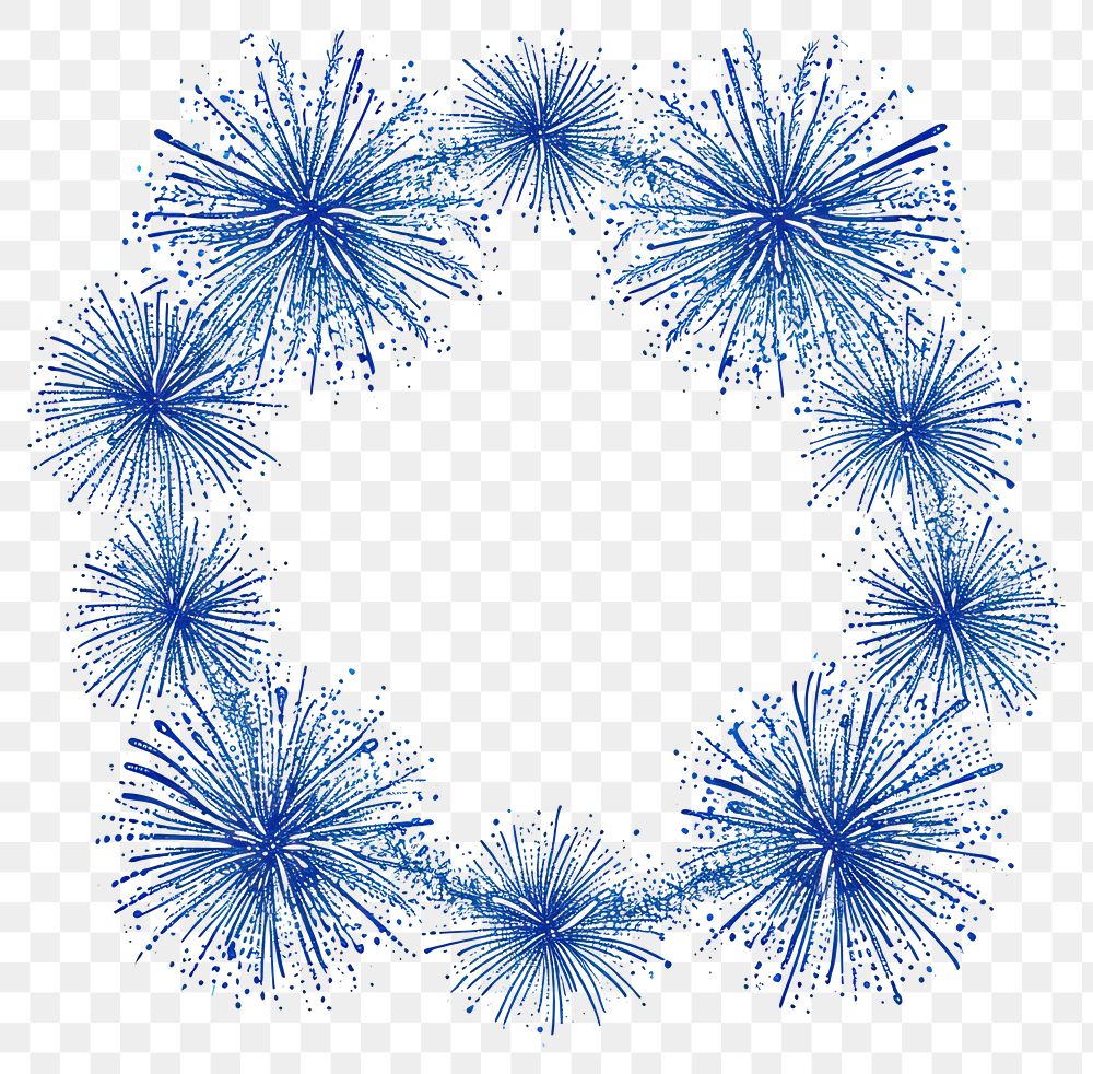 PNG  Circle frame of firework fireworks backgrounds white background.