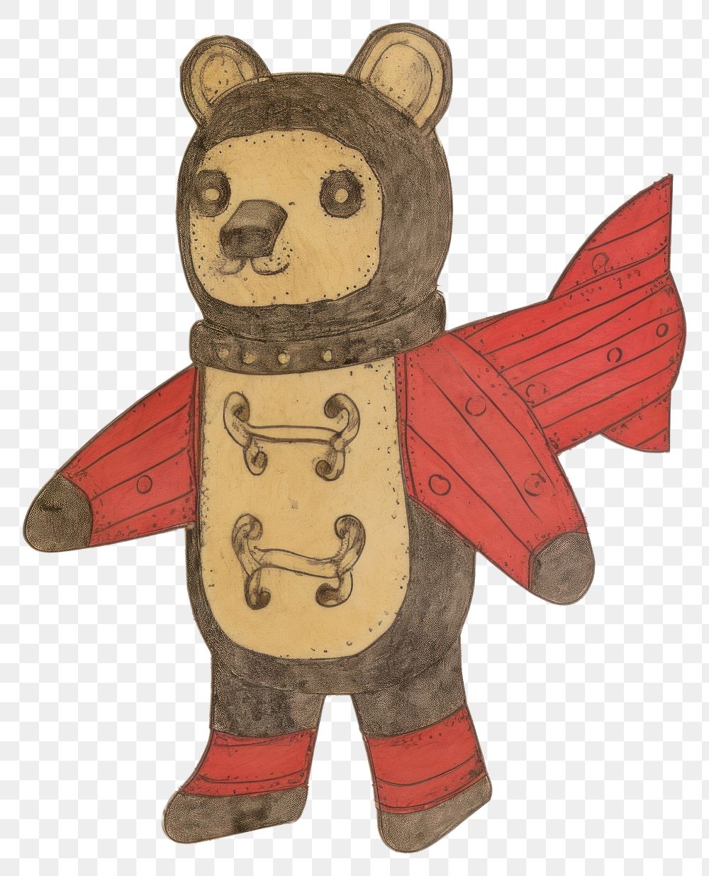 PNG Illustration of a toy representation creativity kangaroo.
