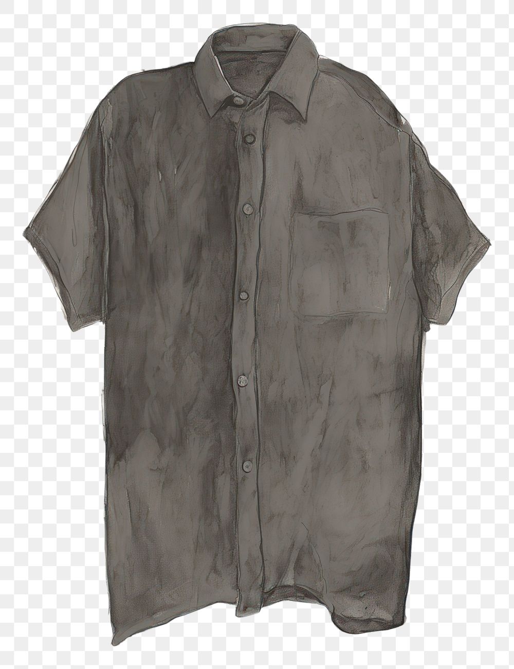 PNG Illustration of a clothes sleeve blouse shirt.