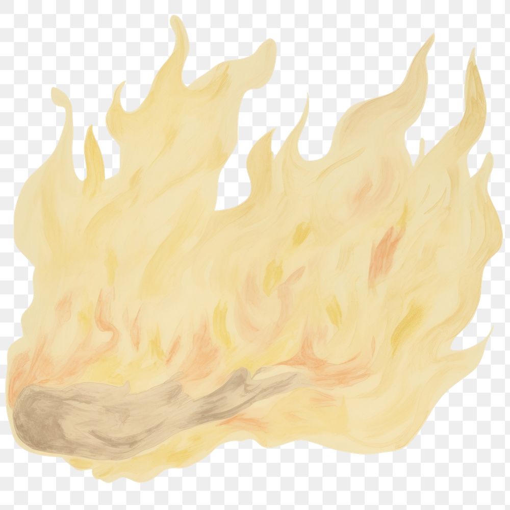 PNG Illustration of flame fire white background fireplace.
