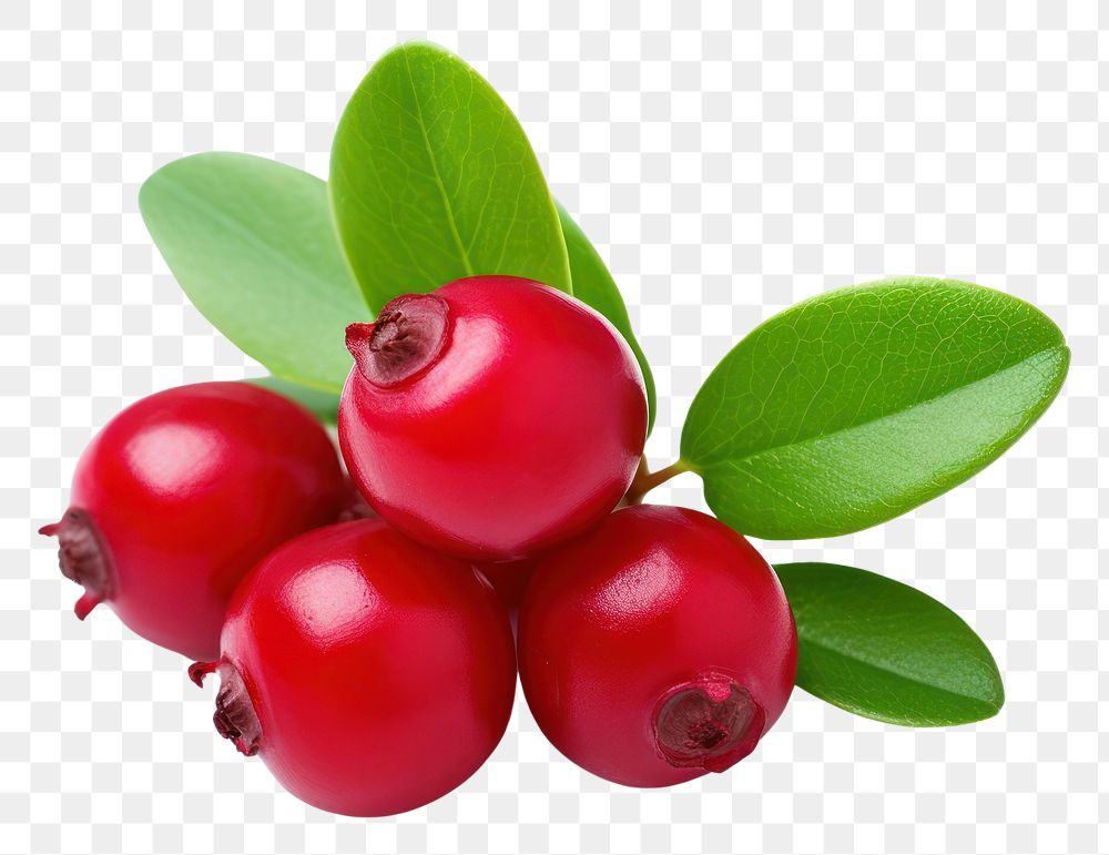 PNG Lingonberry fruit plant food. AI generated Image by rawpixel.