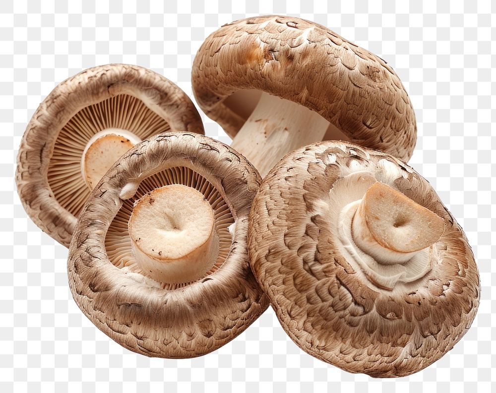 PNG Shiitake Mushrooms mushroom vegetable fungus.