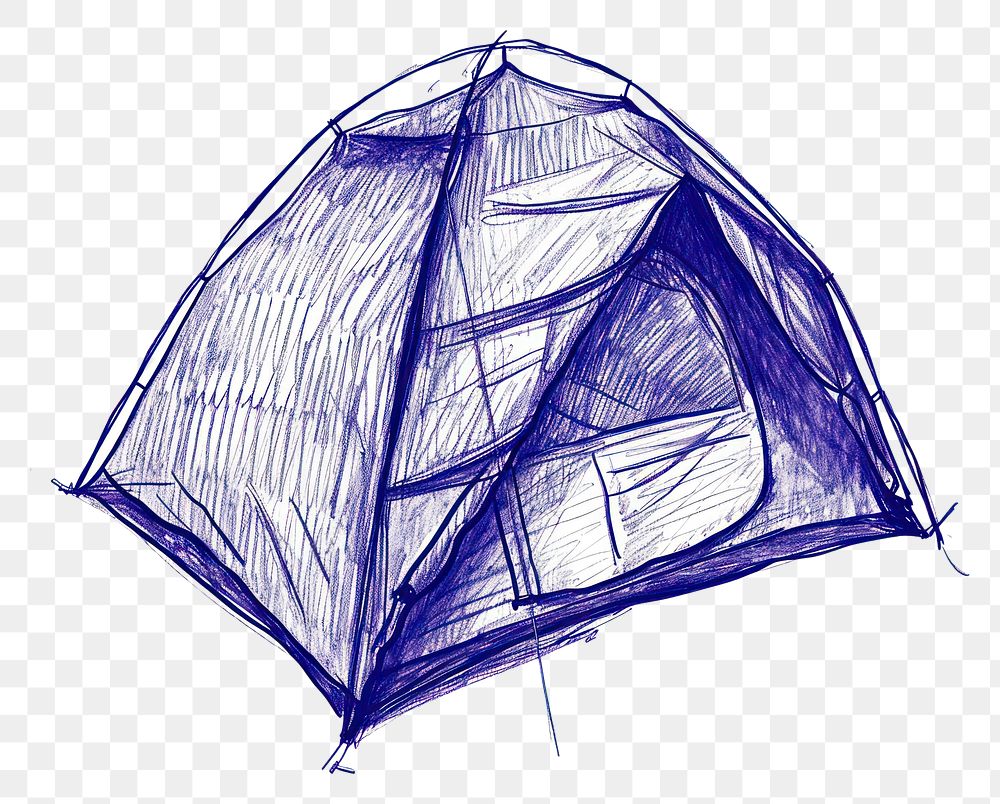 PNG  Drawing camping tent sketch outdoors paper.