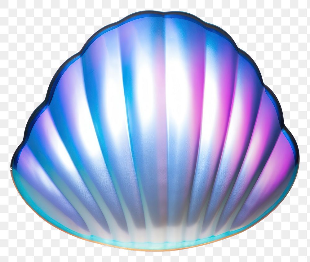 PNG  Surrealistic painting of shell seashell clam white background.
