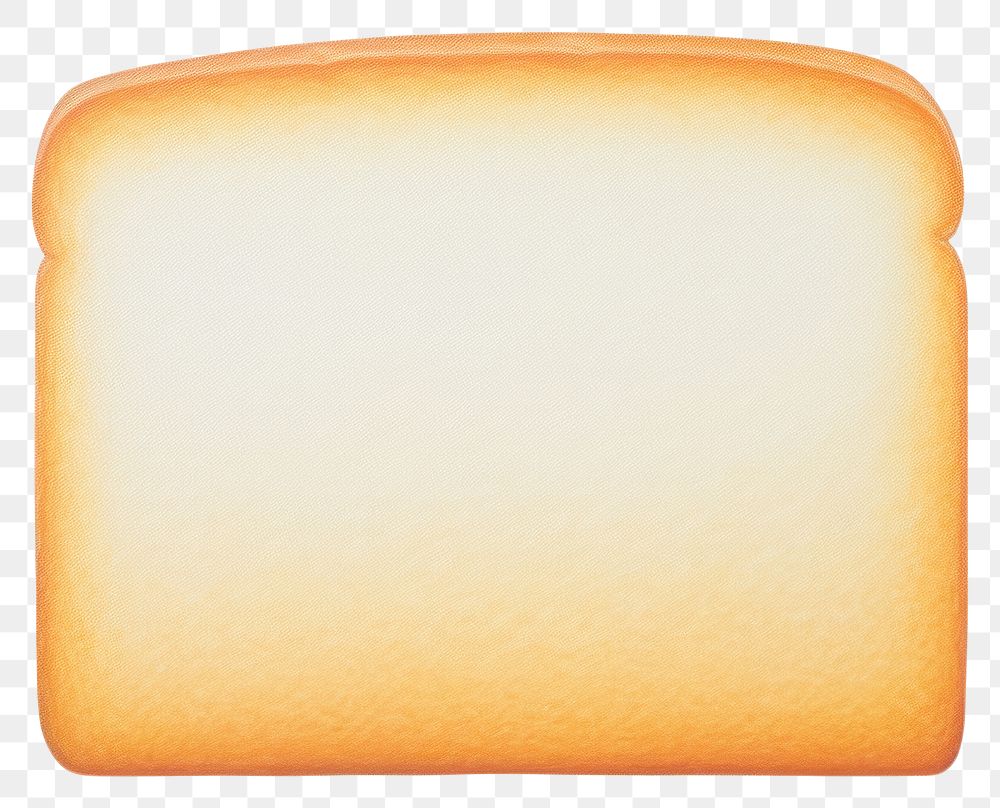 PNG  Surrealistic painting of toast bread food white background.