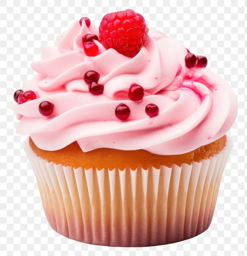 PNG  Kids cup cake raspberry cupcake dessert. AI generated Image by rawpixel.