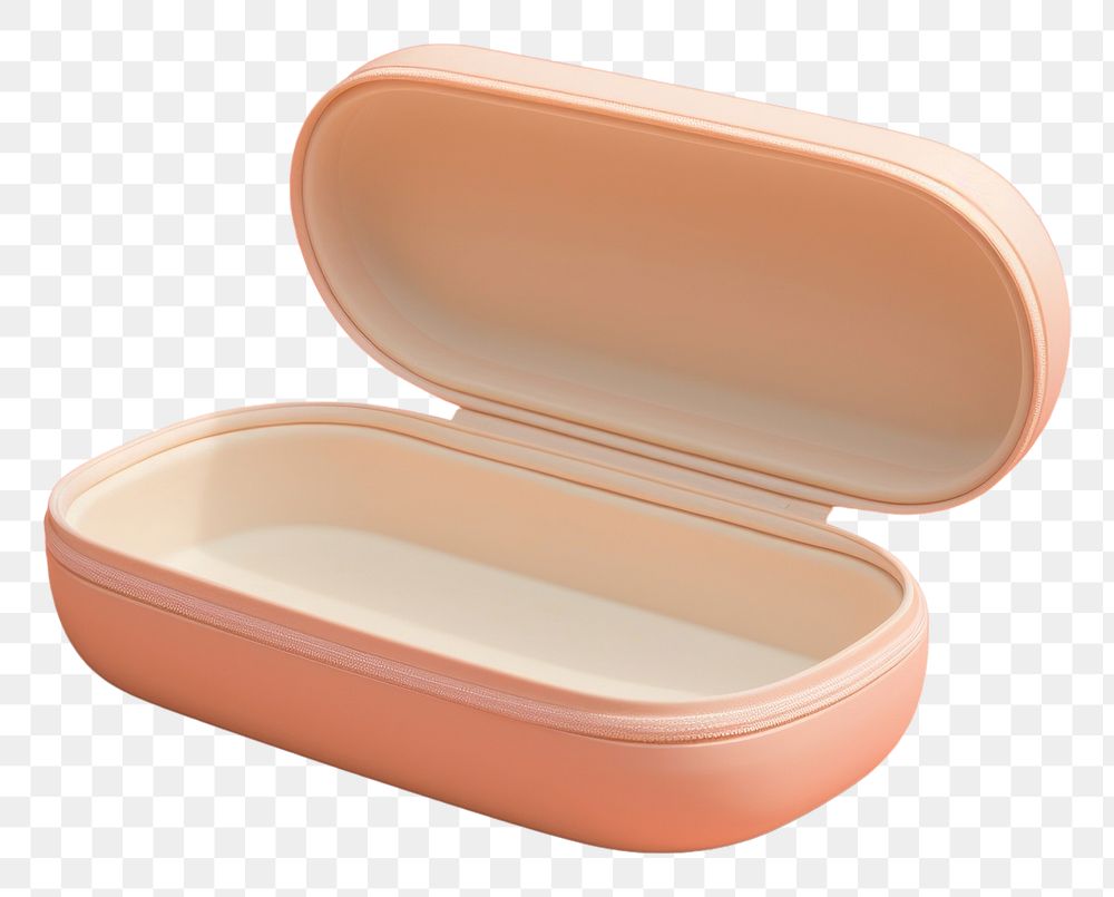 PNG Pill pink box container.