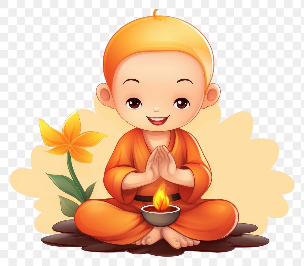 PNG Cute baby representation spirituality.