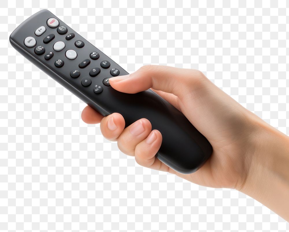 PNG Hand remote control white | Premium PNG - rawpixel