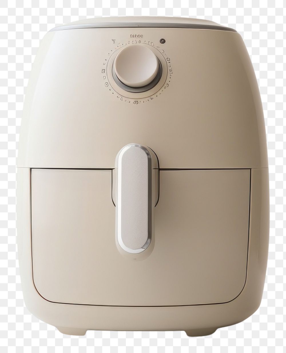 PNG A beige minimal air fryer electronics technology appliance.
