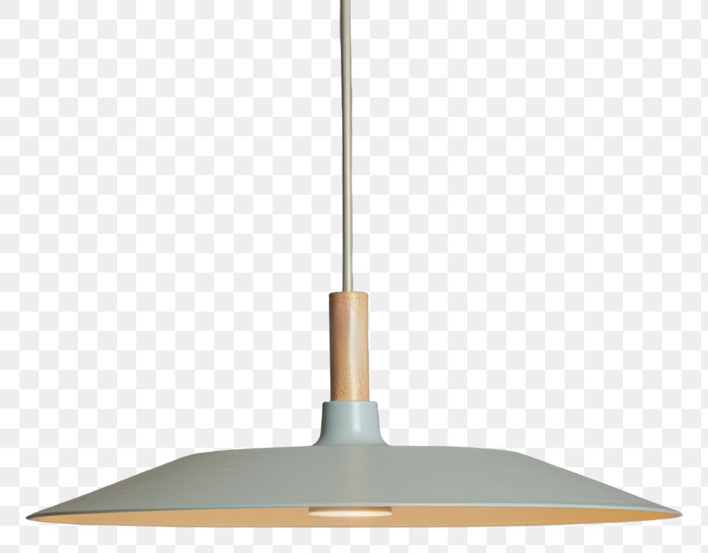 PNG Retro cyan pendant lamp electricity lampshade appliance.