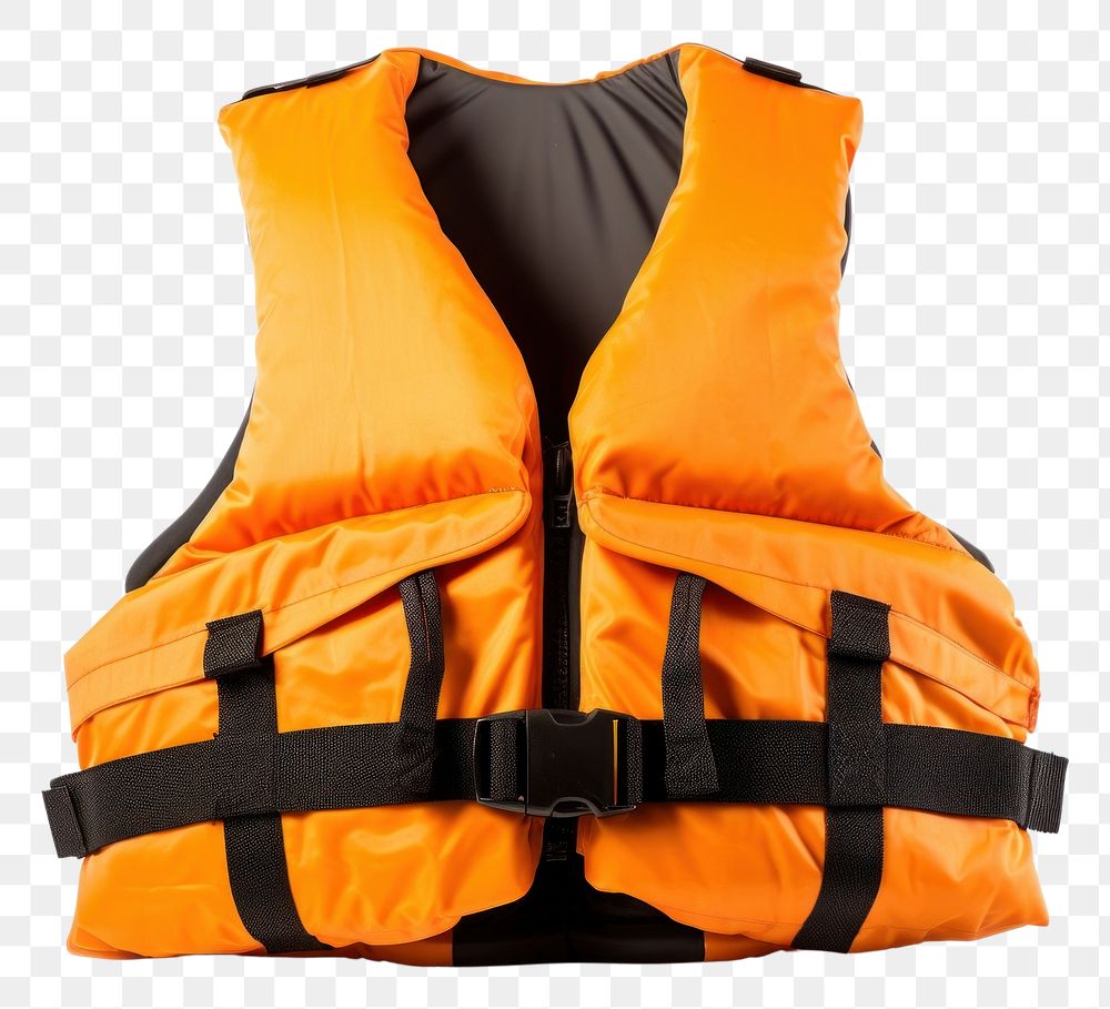 PNG Life jacket lifejacket white background protection.