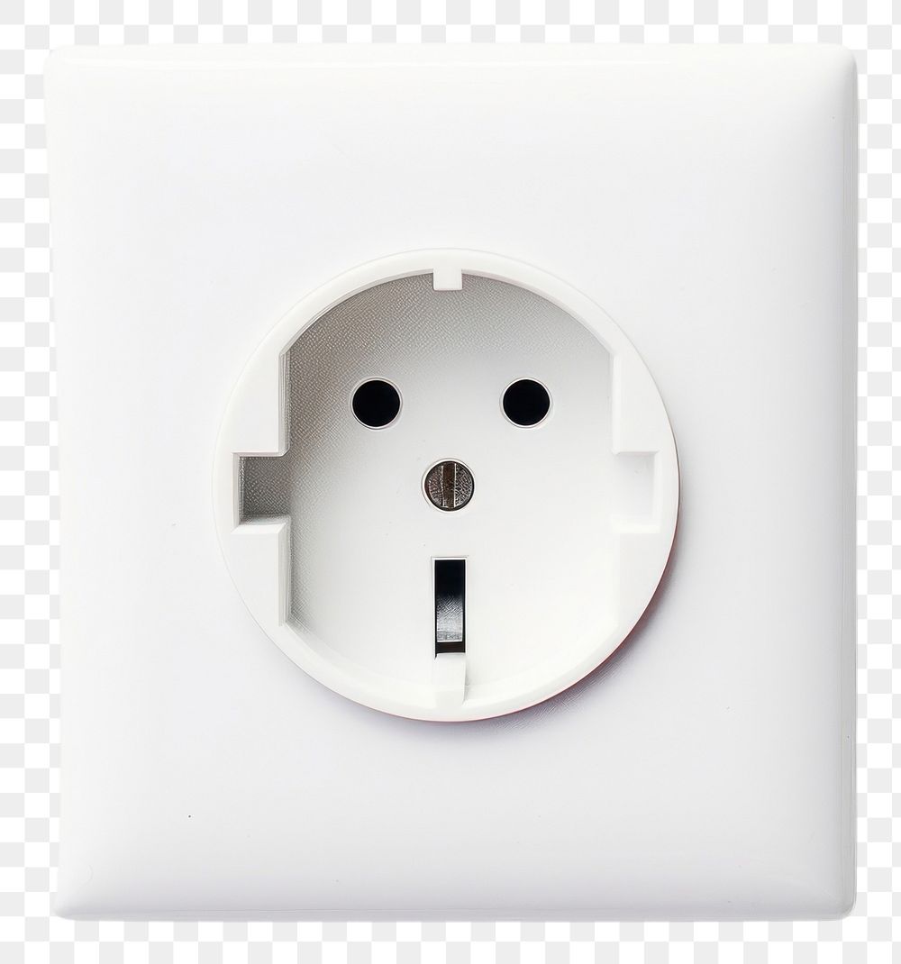 PNG  Wall socket electronics wall white background. AI generated Image by rawpixel.