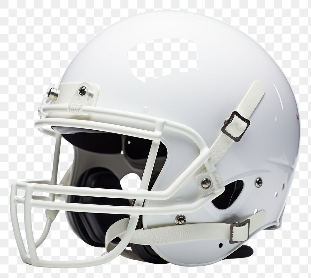 PNG White football helme helmet sports white.