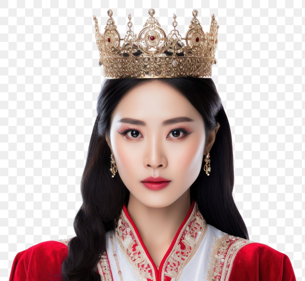 PNG  Asian princess jewelry crown tiara. AI generated Image by rawpixel.