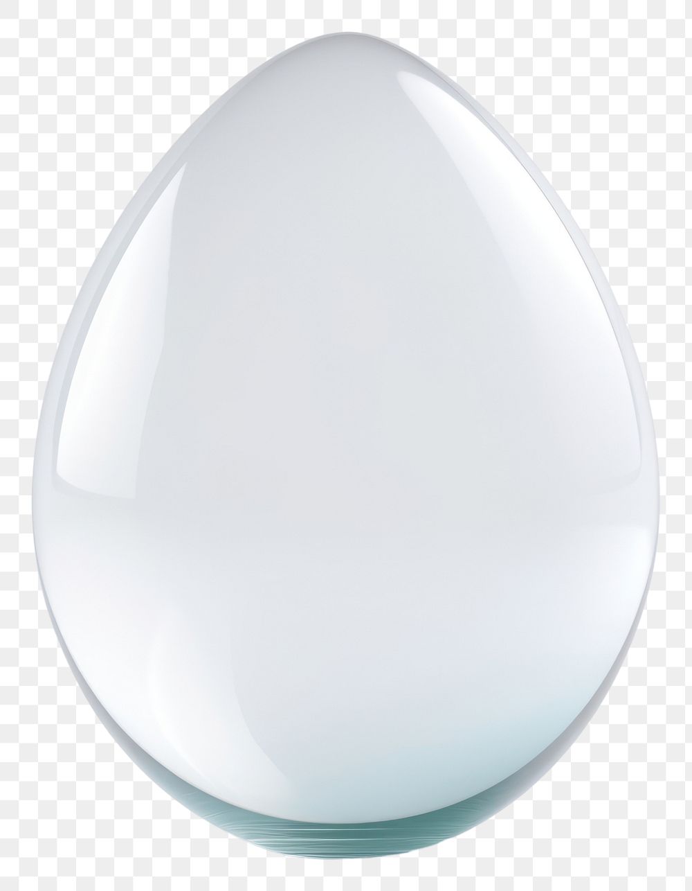PNG  Transparent glass egg white background simplicity lighting