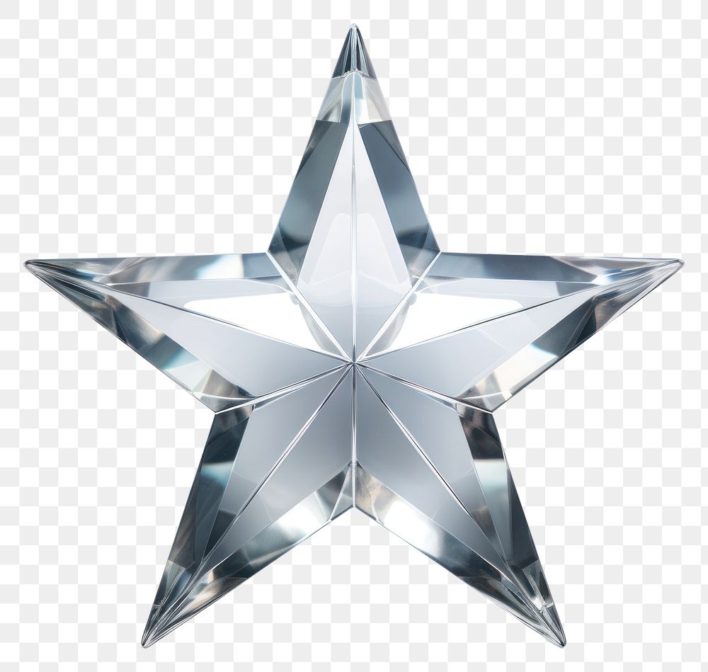 PNG  Transparent glass star sheet symbol illuminated accessories.