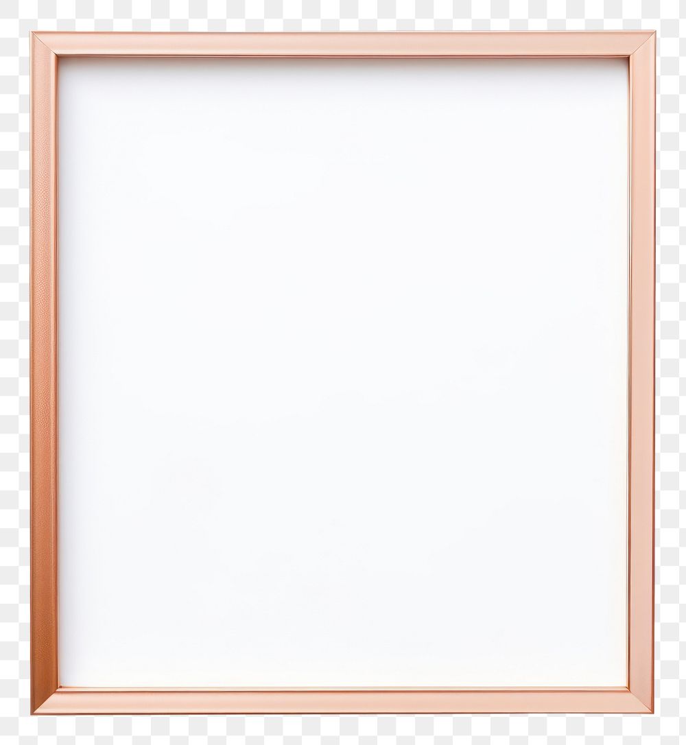 PNG  Minimal modern rosegold backgrounds frame white background.
