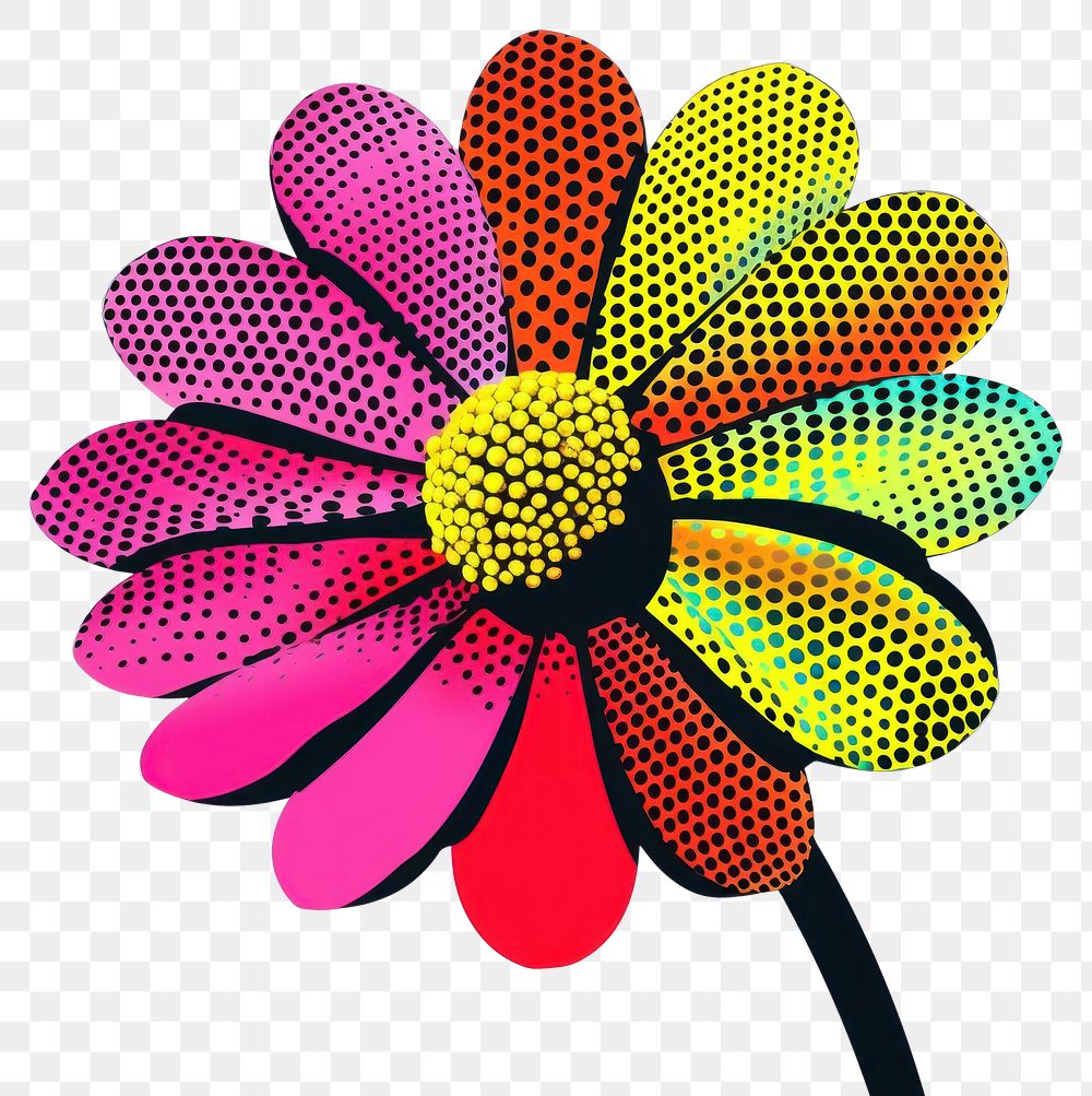 PNG  Flower art pattern petal.